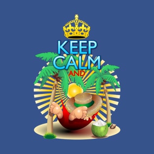 Keep Calm and...Relax on Hammock! T-Shirt