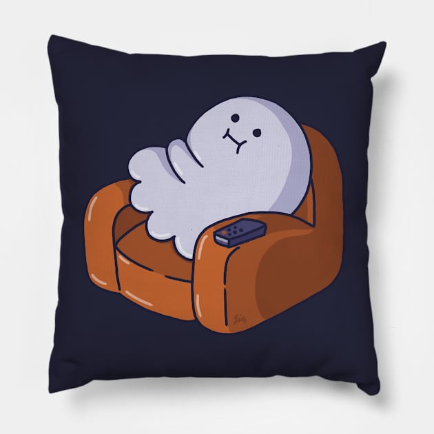 Ghost Your Friends Pillow by Theysaurus