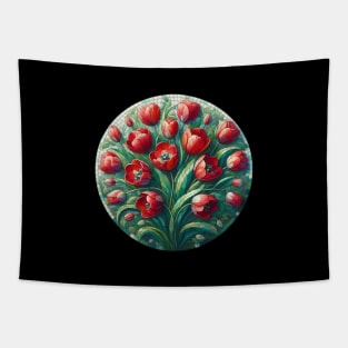 Tulip Flower Tapestry