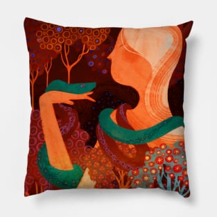 Red Eden Pillow