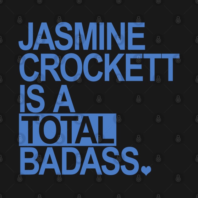 Jasmine Crockett is a total badass - blue box by Tainted