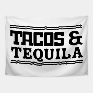 Tacos Tequila Tapestry