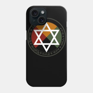 Golden Dawn Earth Symbol. Phone Case