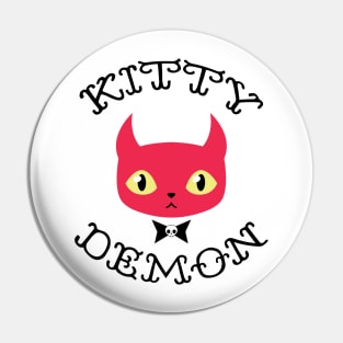 Kitty demon Pin