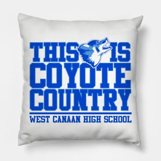 This is Coyote Country Pillow