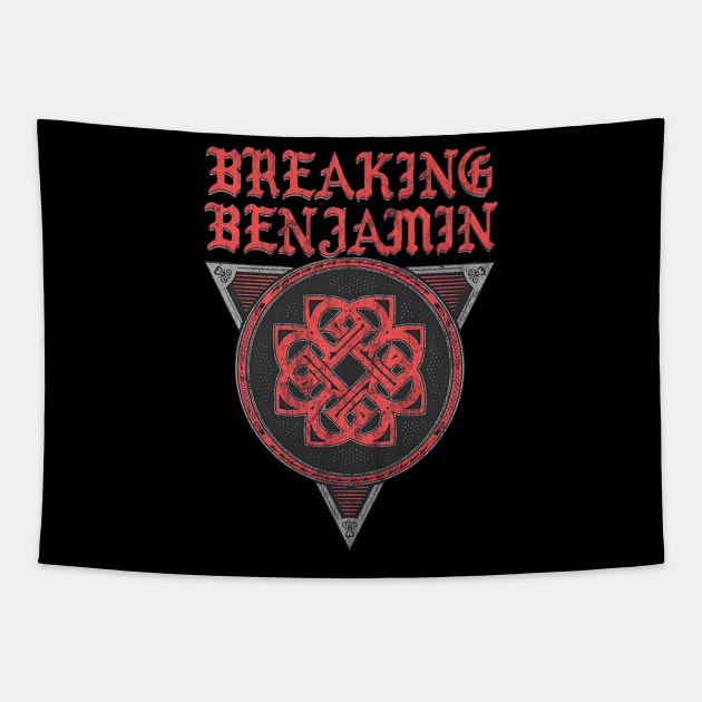 Breaking Benjamin Band Logo Tapestry by inspectiongrilled