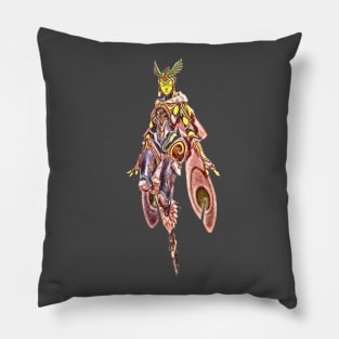 Overwatch Echo Moth Skin Pillow