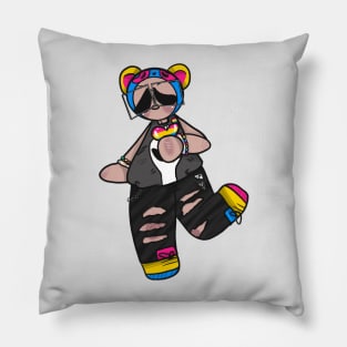 pan flag whoman Pillow