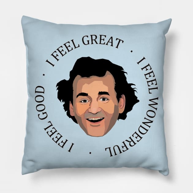 What About Bob? Pillow by gageef