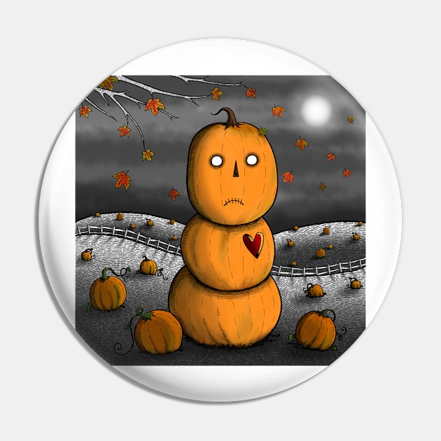 Pumpkin Man Pin by The Ghost In You