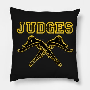 Judge New York Crew Parody Judges Hardcore Punk Pillow