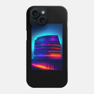 Neon Colosseum Phone Case