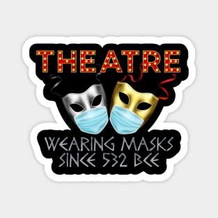 Theatre Masks Magnet