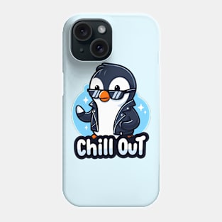 Chill Out: Penguin Cool Phone Case