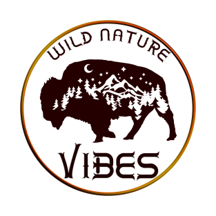 Wild Nature Vibes - Bison T-Shirt