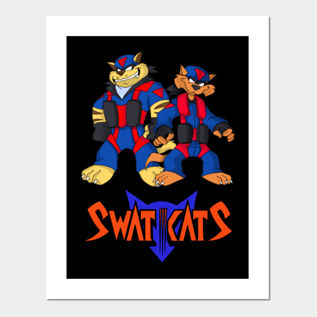 Swat Kats - Cartoon - Posters and Art Prints | TeePublic Swat Kats - Cartoon - Posters and Art Prints | TeePublic