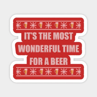 It's The Most Wonderful Time For A Beer Magnet