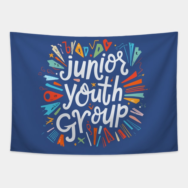 Junior Youth Group - Baha'i Inspired Tapestry by irfankokabi