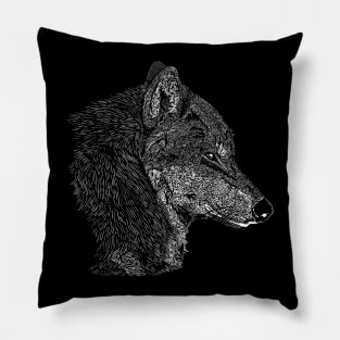 Wolf Pillow