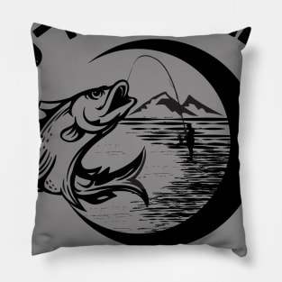 O-Fish-Ally Retired Est. 2021 Pillow