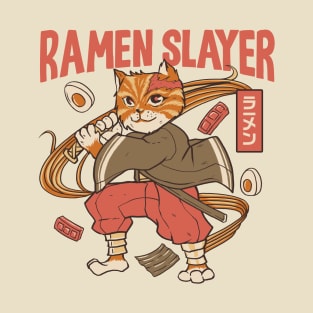 Cat Ramen Slayer T-Shirt