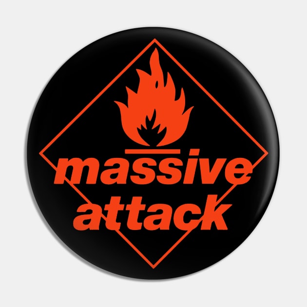 Massive Attack Pin by Pop Fan Shop