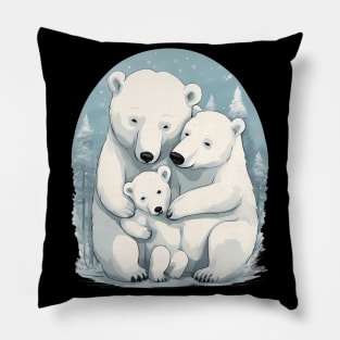 Mama Papa Bear Pillow