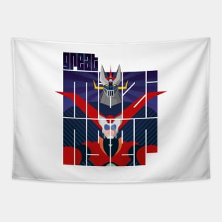 Great Mazinger Font Tapestry