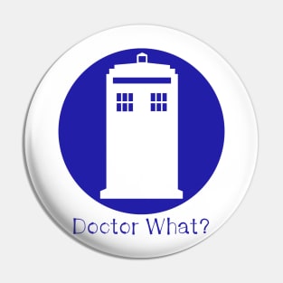 Police Box - Doctor What Pin