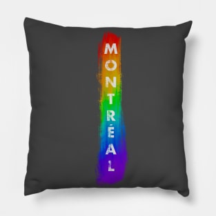 Montreal - LGBTQ Pillow