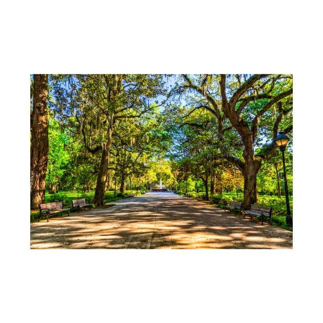 Forsyth Park Savannah by Gestalt Imagery