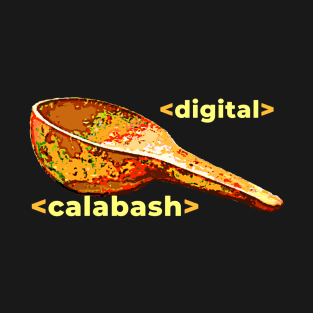 Digital Calabash African Art T-Shirt