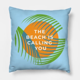 Beach is Calling Pillow