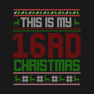 This Is My 16rd Christmas T-Shirt