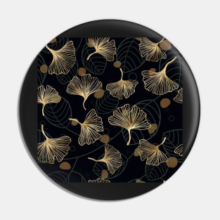 Ginko leaves pattern Pin