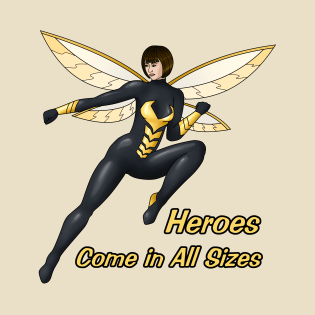 Heroes Come in All Sizes - the Wasp by ZionAngel