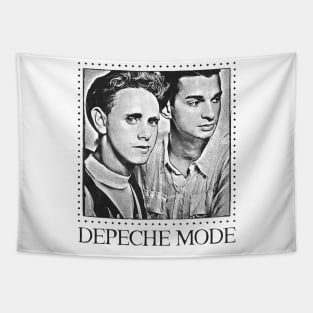 Depeche Mode 80s \ Original Faded Style Design Tapestry