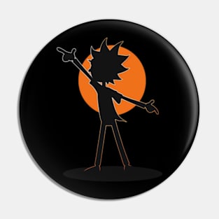 Rick And Morty Chase Orioles Pin