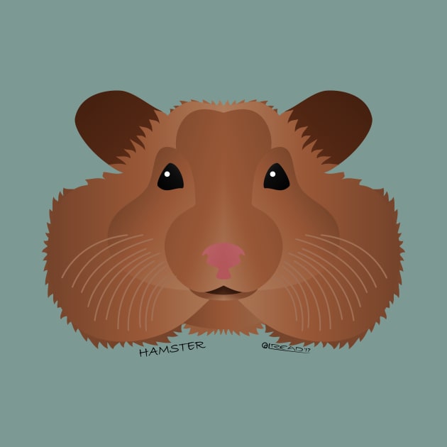 Baby Hamster Face by FunkilyMade