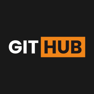 Parody Logo Pornhub - Github T-Shirt