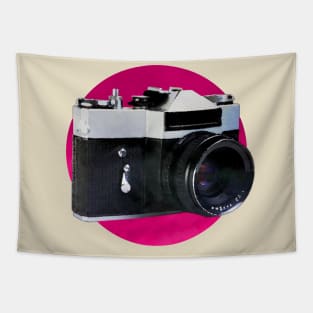 Vintage retro camera Tapestry