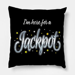 Slot Machine Jackpot Casino Gambling Pillow