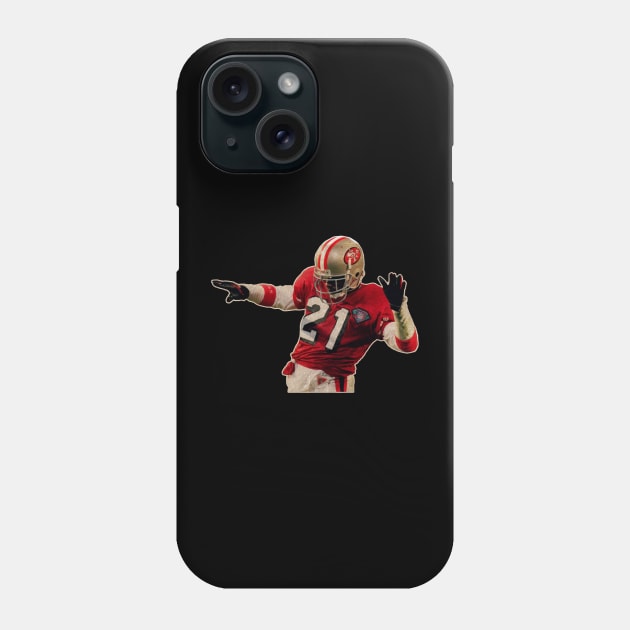 classic Deion Sanders San Francisco 49ers Phone Case by Fabulous Fresh Fashions