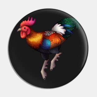 Cozy Rooster Pin