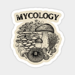 Mycology Wild Mushrooms Magnet