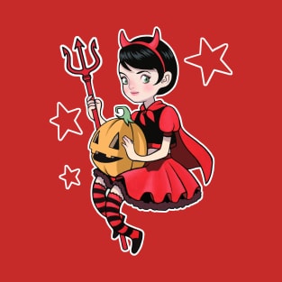 Little Devil Girl T-Shirt