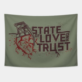 State of Love and Trust Tapestry