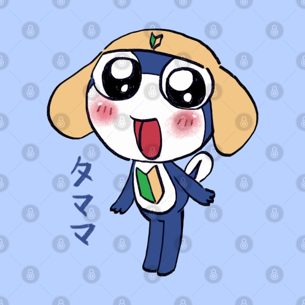 I draw tamama / Sergeant Keroro by mudwizard