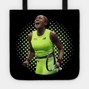 Coco Gauff American Tennis player Tote