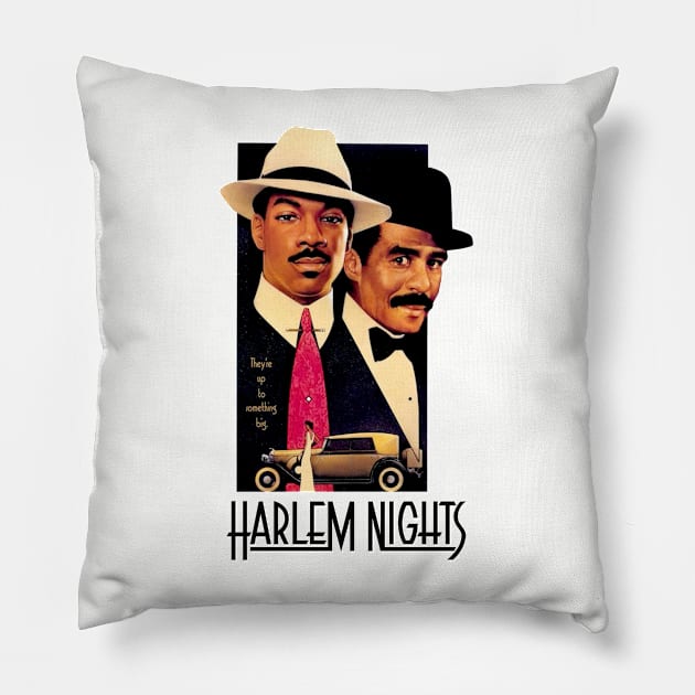 Retro Cracky Vtg Harlem Nights Pillow by Don'tawayArt